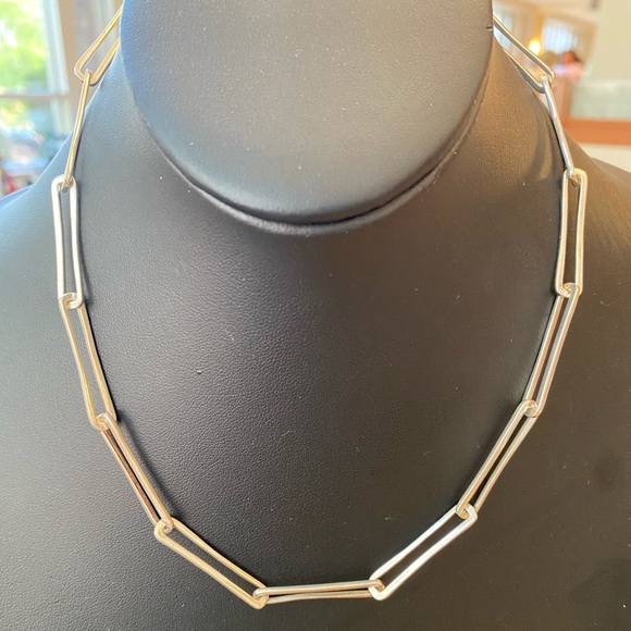 Alta Long Link Necklace Monica Vinader - Picture 4 of 5